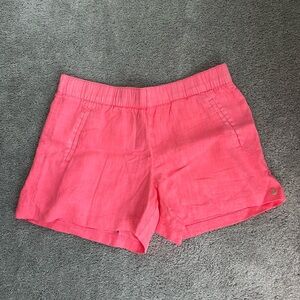 NWT Lilly Pulitzer Lilo Linen Short in Sunrise Coral